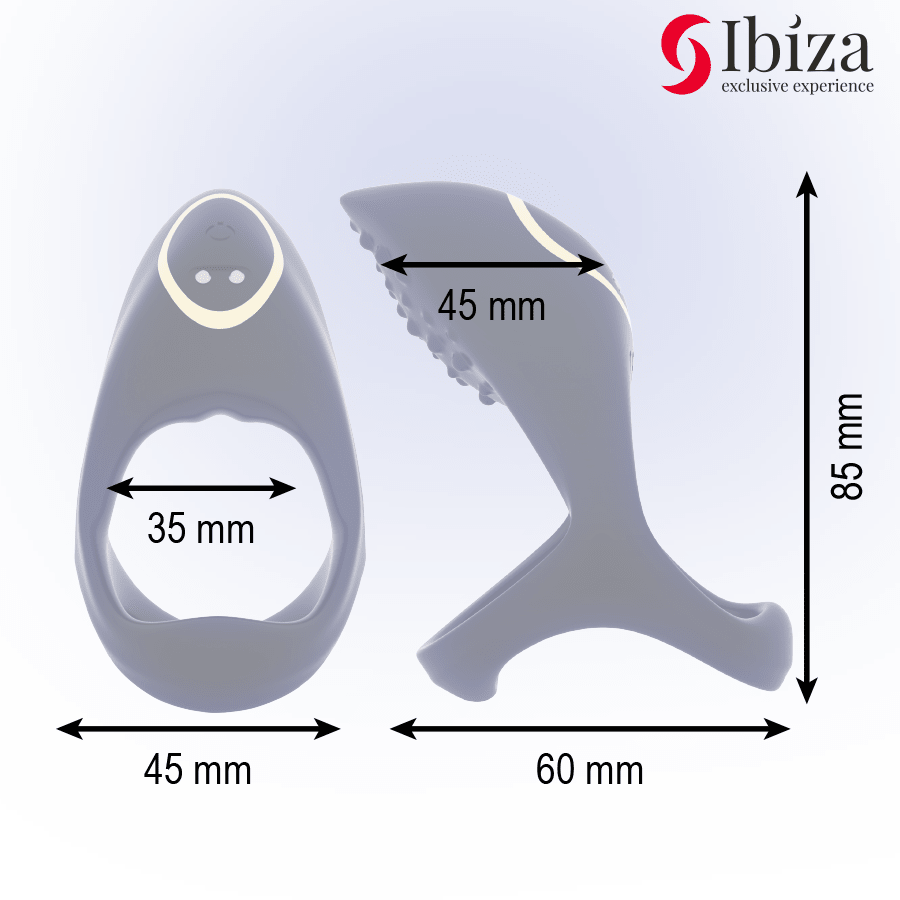 IBIZA - MULTI SENSORIAL COCK RING - NOCTURNA DESIRES