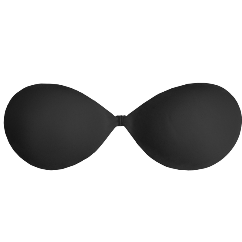 BYE-BRA - BRA INVISIBLE BLACK CUP D - NOCTURNA DESIRES