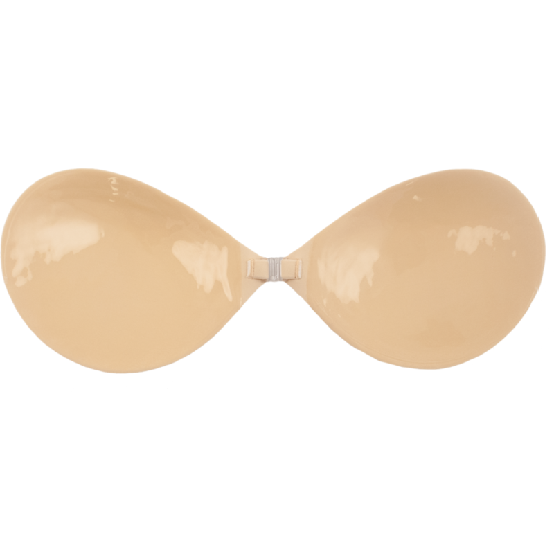 BYE-BRA - BRA INVISIBLE BEIGE CUP D - NOCTURNA DESIRES