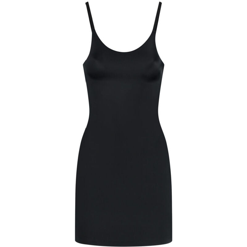 BYE-BRA - SINGLE DRESS INVISIBLE BLACK SIZE M - NOCTURNA DESIRES