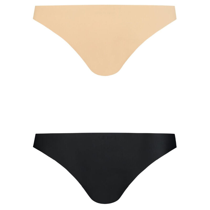BYE-BRA - PACK 2 UNITS PANTIES BRAZILIAN SIZE XL - NOCTURNA DESIRES