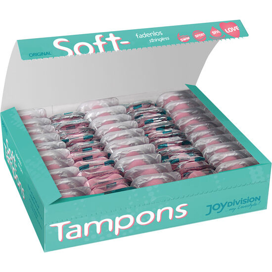 JOYDIVISION SOFT-TAMPONS - ORIGINAL SOFT-TAMPONS MINI X 50 UNITS JOYDIVISION SOFT-TAMPONS NOCTURNA DESIRES