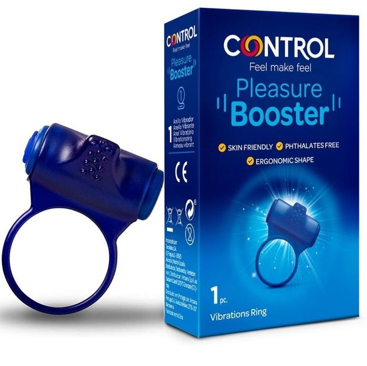 CONTROL - PLEASURE BOOSTER VIBRATOR RING - NOCTURNA DESIRES