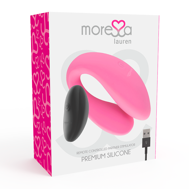 MORESSA - LAUREN REMOTE CONTROL STIMULATOR FOR COUPLES - NOCTURNA DESIRES