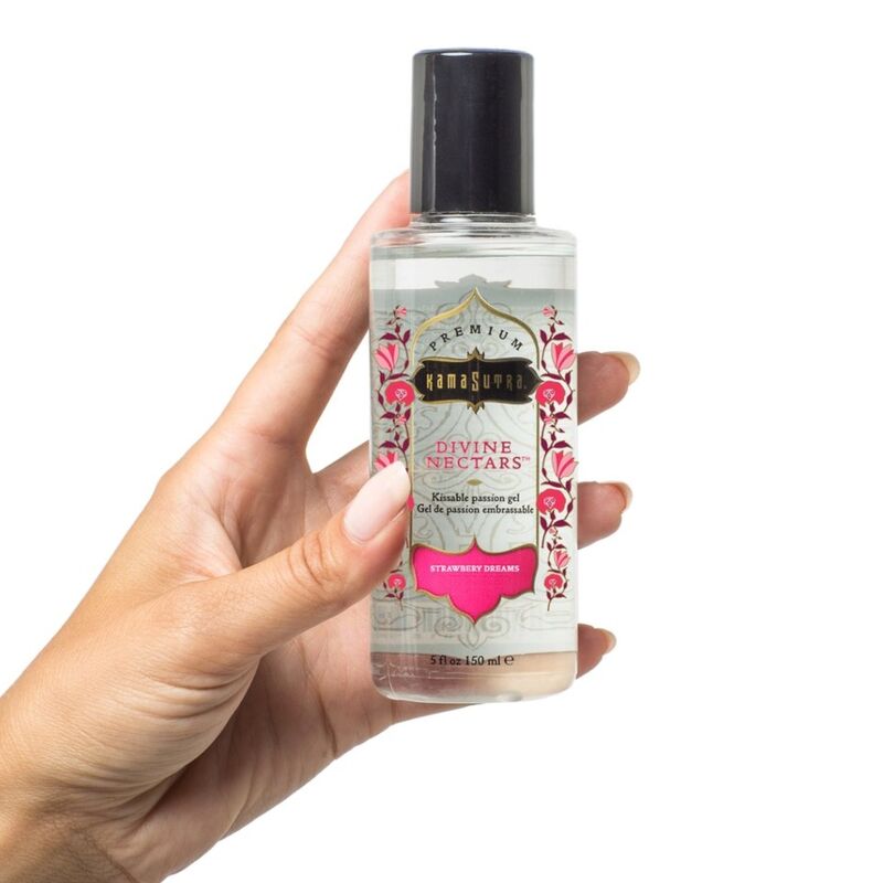 KAMASUTRA - DIVINE NECTARS STRAWBERRY DREAM LUBRICANT 150 ML - NOCTURNA DESIRES
