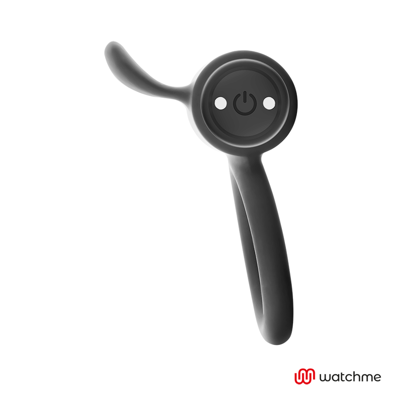 BLACK&SILVER - CAMERON REMOTE CONTROL COCKRING WATCHME - NOCTURNA DESIRES