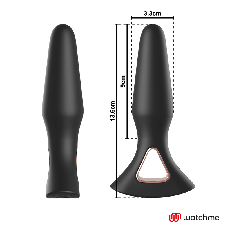 ANBIGUO - WATCHME REMOTE CONTROL VIBRATOR ANAL PLUG ALEXANDRU - NOCTURNA DESIRES