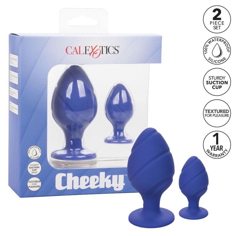 CALEXOTICS - CHEEKY BUTTPLUG PURPLE - NOCTURNA DESIRES