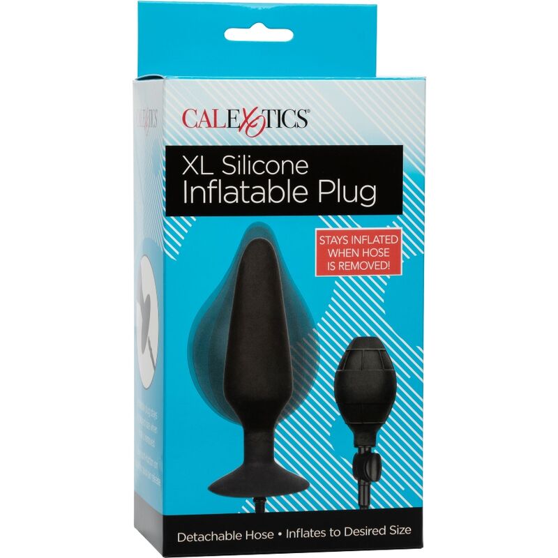 CALEXOTICS - XL SILICONE INFLATABLE PLUG - NOCTURNA DESIRES