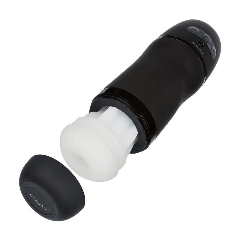 CALEXOTICS - OPTIMUM POWER VIBRATING SUCTION MASTURBATOR - NOCTURNA DESIRES