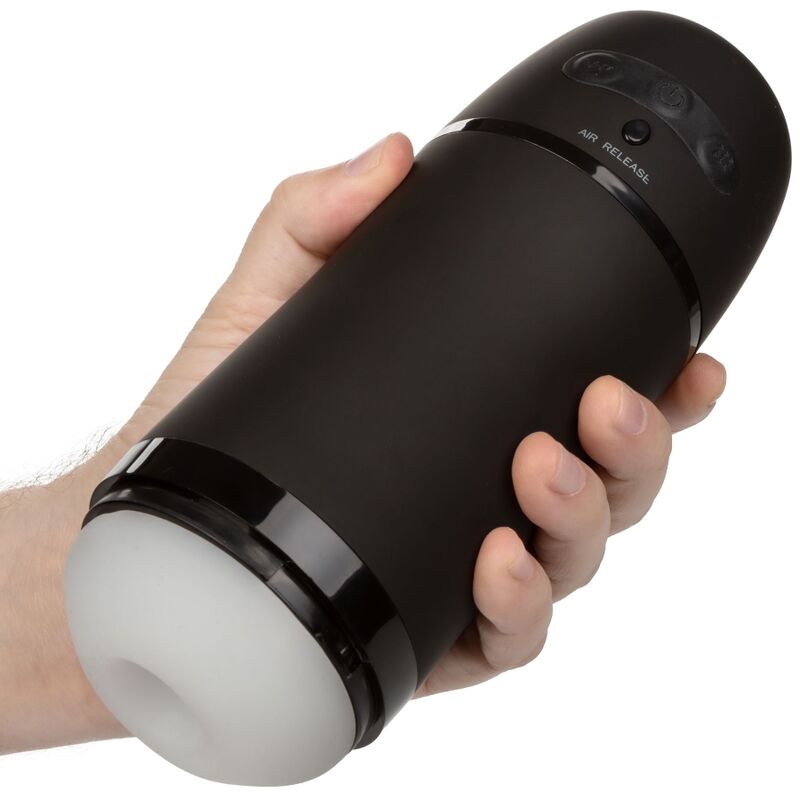 CALEXOTICS - OPTIMUM POWER VIBRATING SUCTION MASTURBATOR - NOCTURNA DESIRES