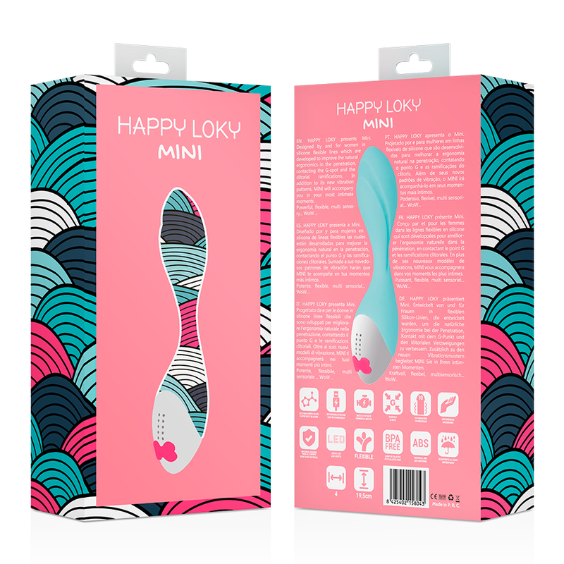 HAPPY LOKY - MINI FUN VIBRATOR - NOCTURNA DESIRES