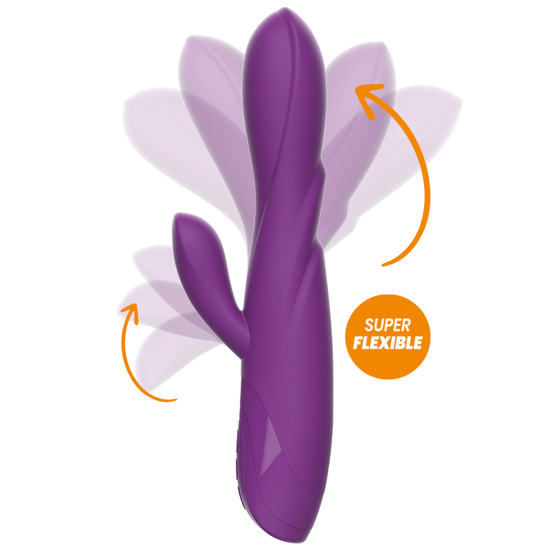 REWOLUTION - REWORABBIT FLEXIBLE VIBRATOR WITH RABBIT - NOCTURNA DESIRES