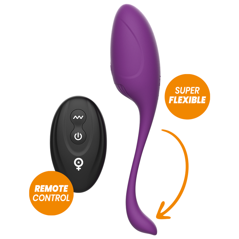 REWOLUTION - REWOVO EGG VIBRATOR REMOTE CONTROL - NOCTURNA DESIRES