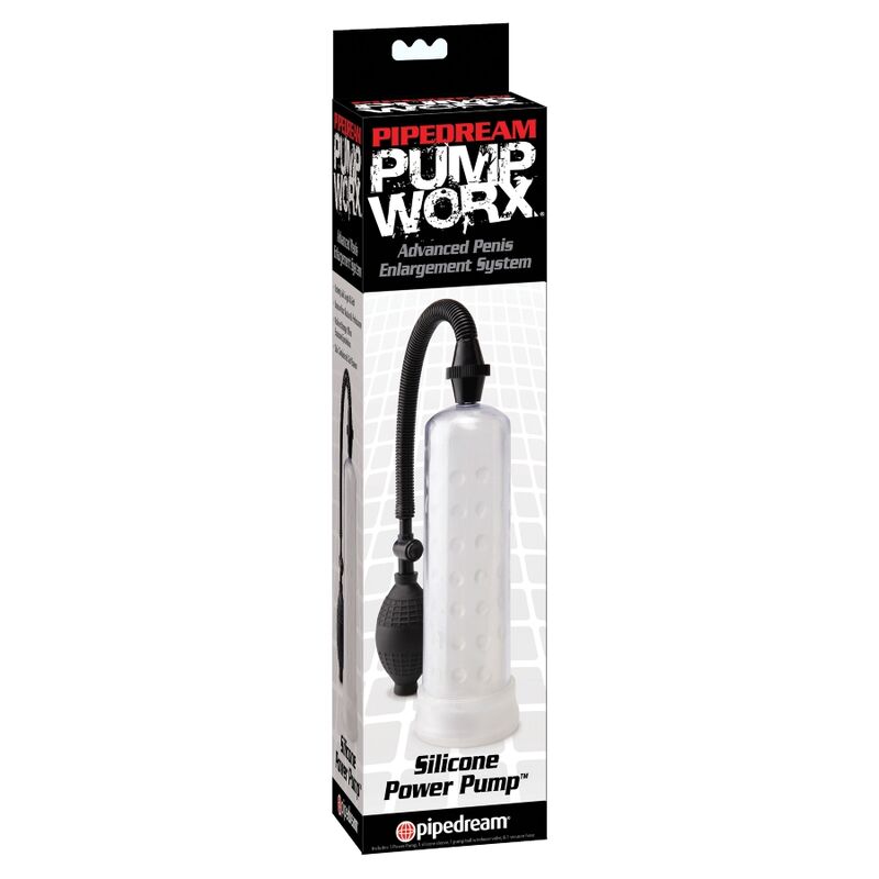 PUMP WORX - SILICONE POWER PUMP CLEAR PUMP WORX NOCTURNA DESIRES