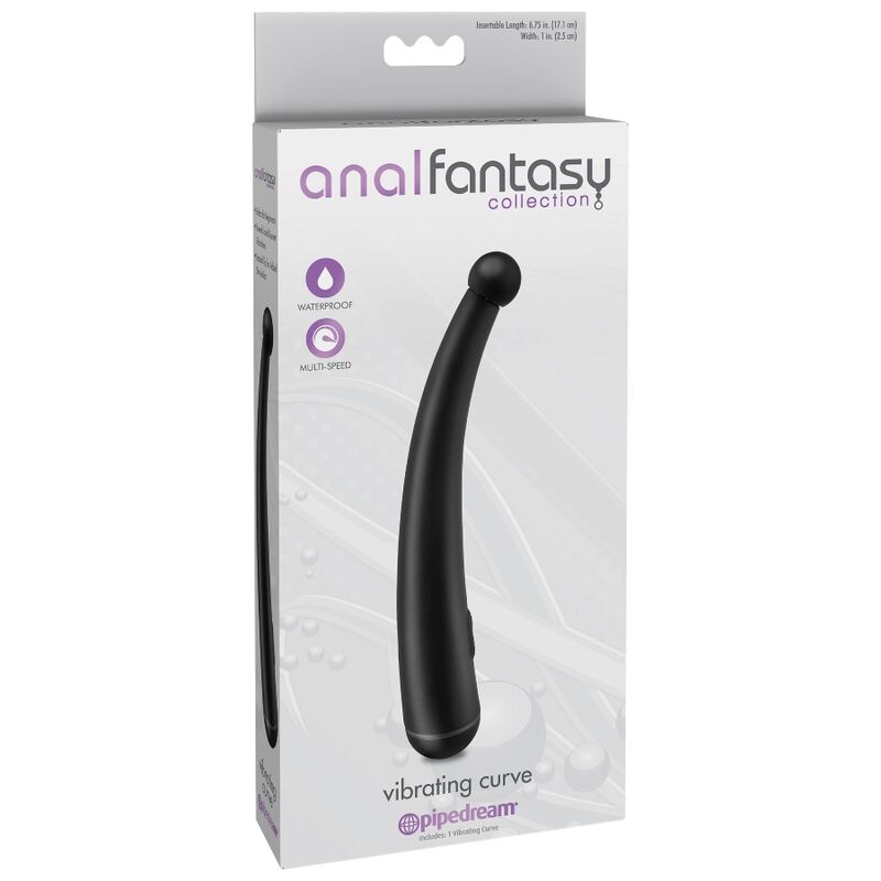 ANAL FANTASY - CURVE VIBRATOR ANAL FANTASY SERIES NOCTURNA DESIRES