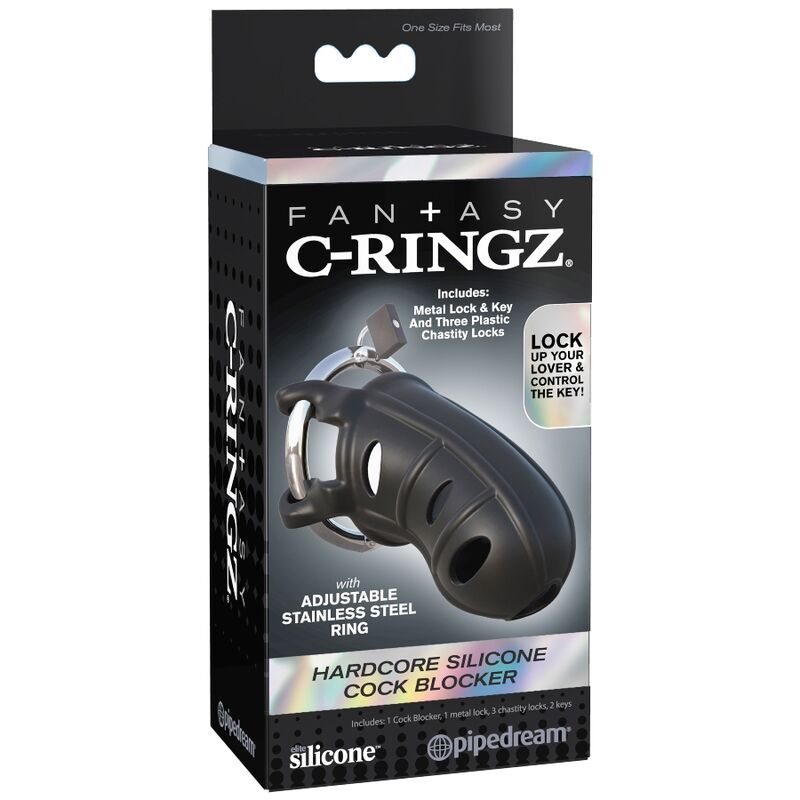 FANTASY C-RINGZ - EXTREME SILICONE COCK BLOCKER FANTASY C-RINGZ NOCTURNA DESIRES