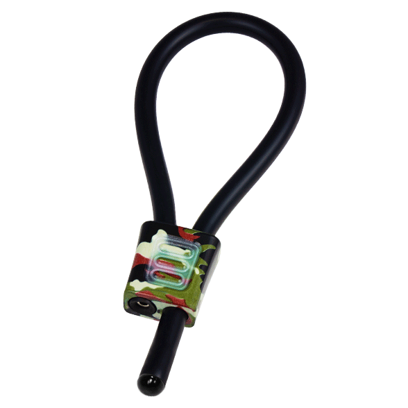 ELECTRASTIM - PRESTIGE ELECTRALOOPS ADJUSTABLE COCK RINGS CAMOUFLAGE - NOCTURNA DESIRES