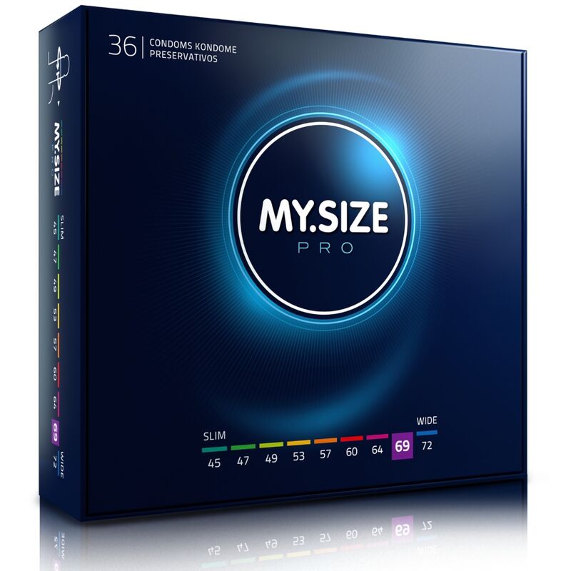 MY SIZE - PRO CONDOMS 69 MM 36 UNITS - NOCTURNA DESIRES