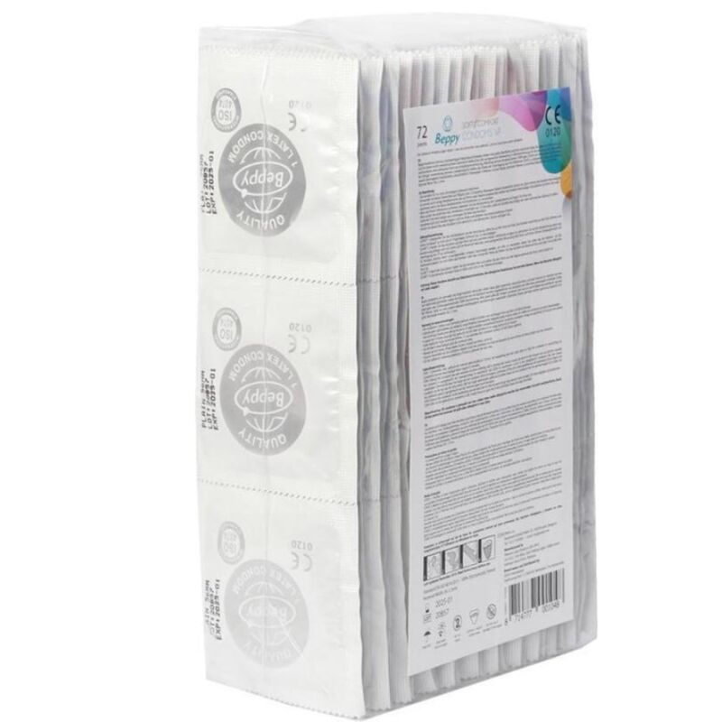 BEPPY - NATURAL CONDOMS 72 UNITS - NOCTURNA DESIRES