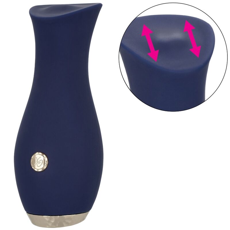 CALEXOTICS - CHIC TULIP MASAJEADOR - AZUL - NOCTURNA DESIRES
