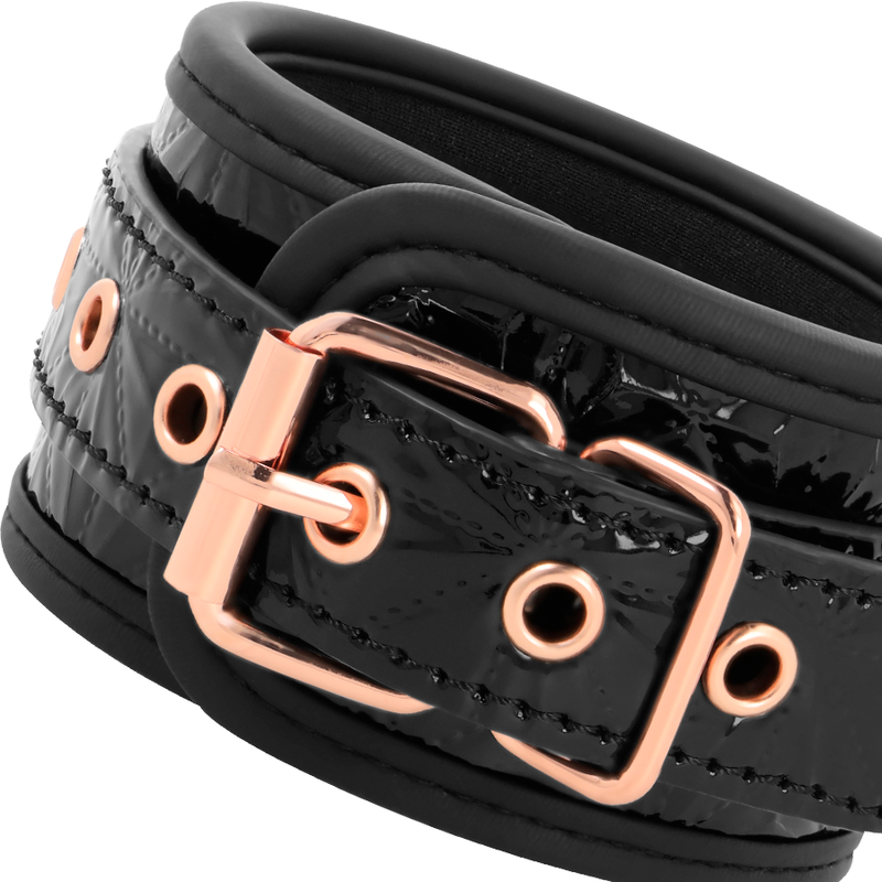 BEGME - BLACK EDITION PREMIUM HANDCUFFS WITH NEOPRENE LINING - NOCTURNA DESIRES