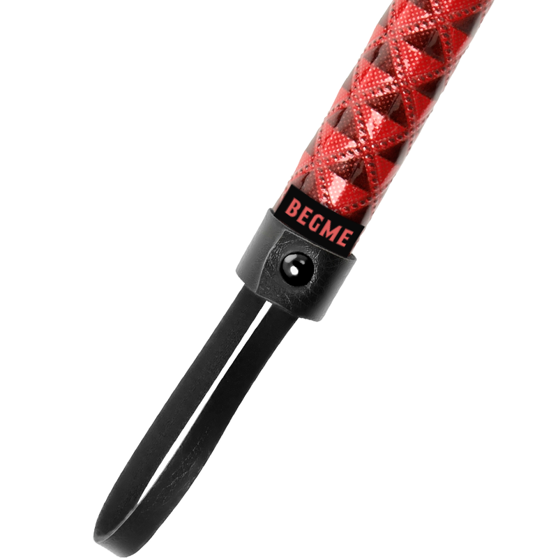 BEGME - RED EDITION VEGAN LEATHER FLOGGER - NOCTURNA DESIRES