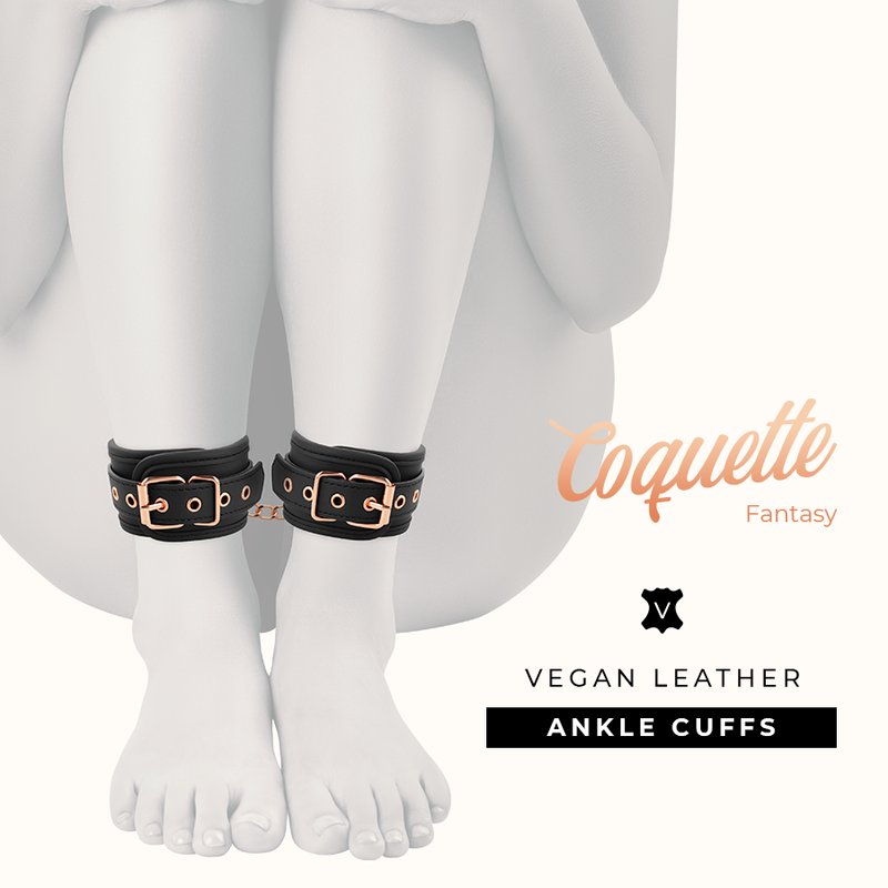 COQUETTE CHIC DESIRE - FANTASY ANKLE CUFFS WITH NEOPRENE LINING - NOCTURNA DESIRES