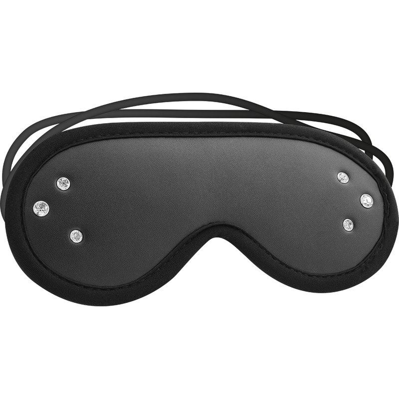 COQUETTE CHIC DESIRE - FANTASY VEGAN LEATHER BLIND MASK WITH NEOPRENE LINING - NOCTURNA DESIRES