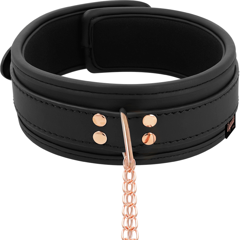 COQUETTE CHIC DESIRE - FANTASY NIPPLE CLAMP NECKLACE WITH NEOPRENE LINING - NOCTURNA DESIRES