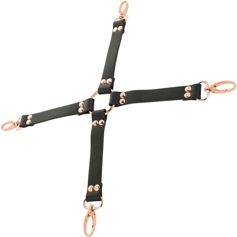 COQUETTE CHIC DESIRE - FANTASY VEGAN LEATHER HOG TIE - NOCTURNA DESIRES