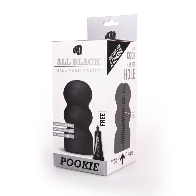 ALL BLACK - MASTURBATOR POOKIE - NOCTURNA DESIRES