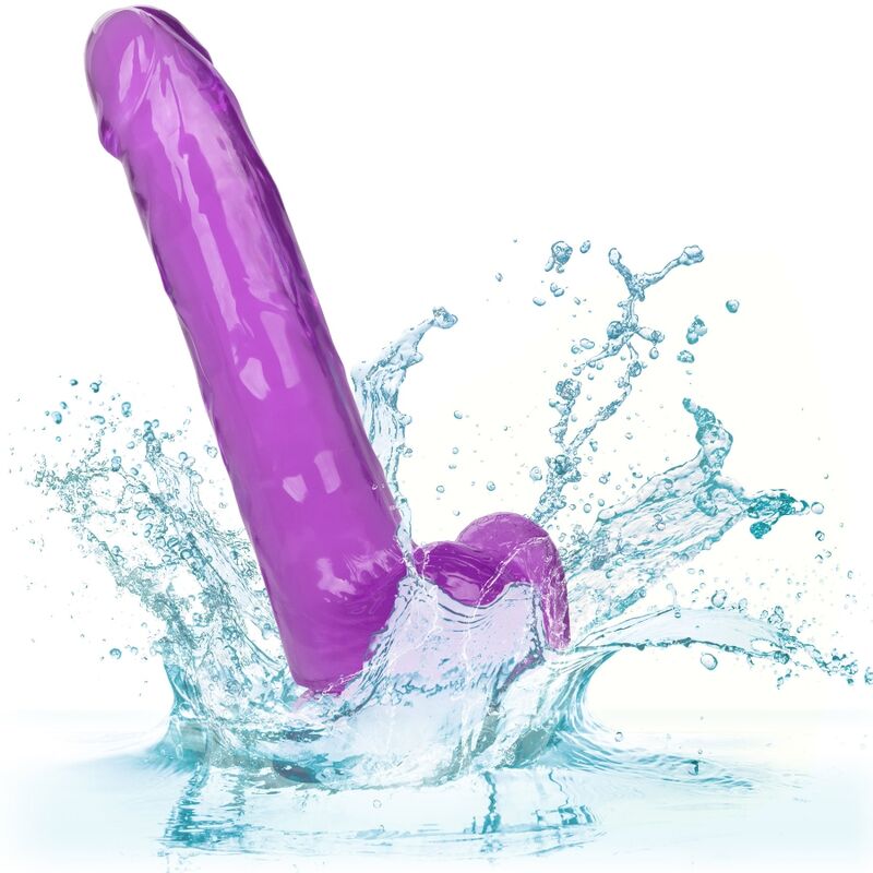 CALEXOTICS - SIZE QUEEN DILDO PURPLE 20.3 CM - NOCTURNA DESIRES