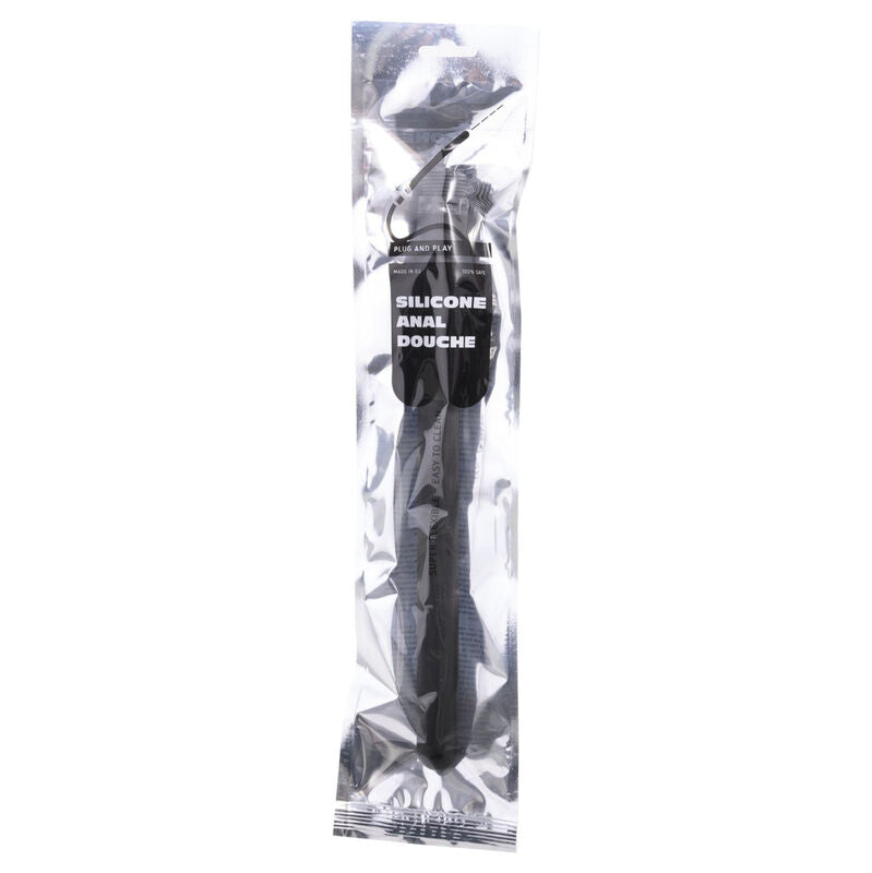 ALL BLACK - SHOWER ANAL HINCHABLE SILICONE 27 CM - NOCTURNA DESIRES