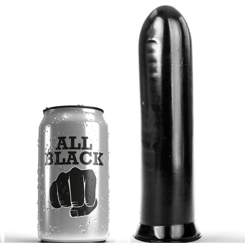 ALL BLACK - DILDO BLACK 19 CM ALL BLACK NOCTURNA DESIRES