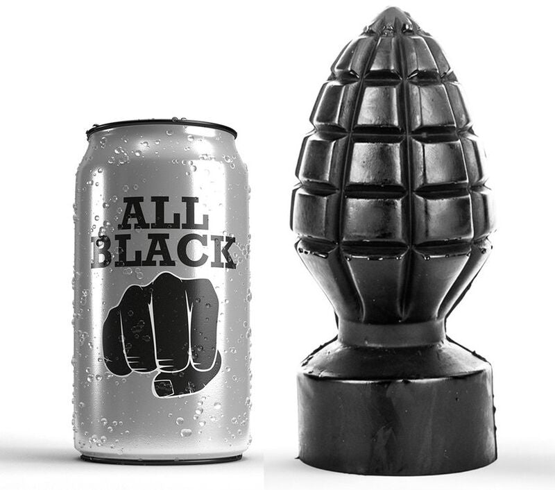 ALL BLACK - PLUG ANAL 14 CM - NOCTURNA DESIRES
