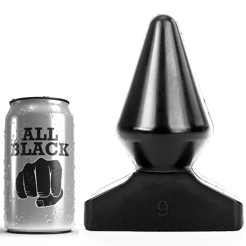 ALL BLACK - ANAL PLUG 18,5 CM - NOCTURNA DESIRES