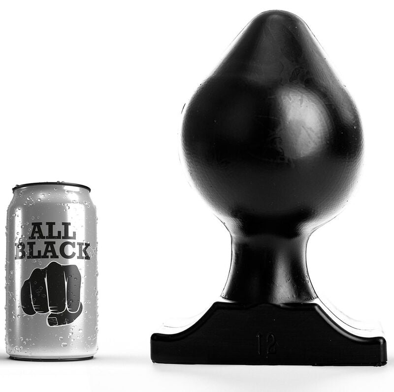 ALL BLACK - PLUG 22,5 CM 12 INCH - NOCTURNA DESIRES