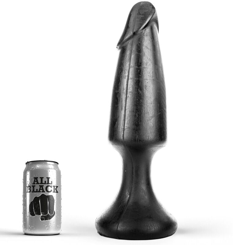 ALL BLACK - PLUG ANAL 35 CM - NOCTURNA DESIRES