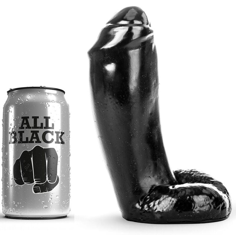 ALL BLACK - DILDO REALISTIC 18 CM - NOCTURNA DESIRES