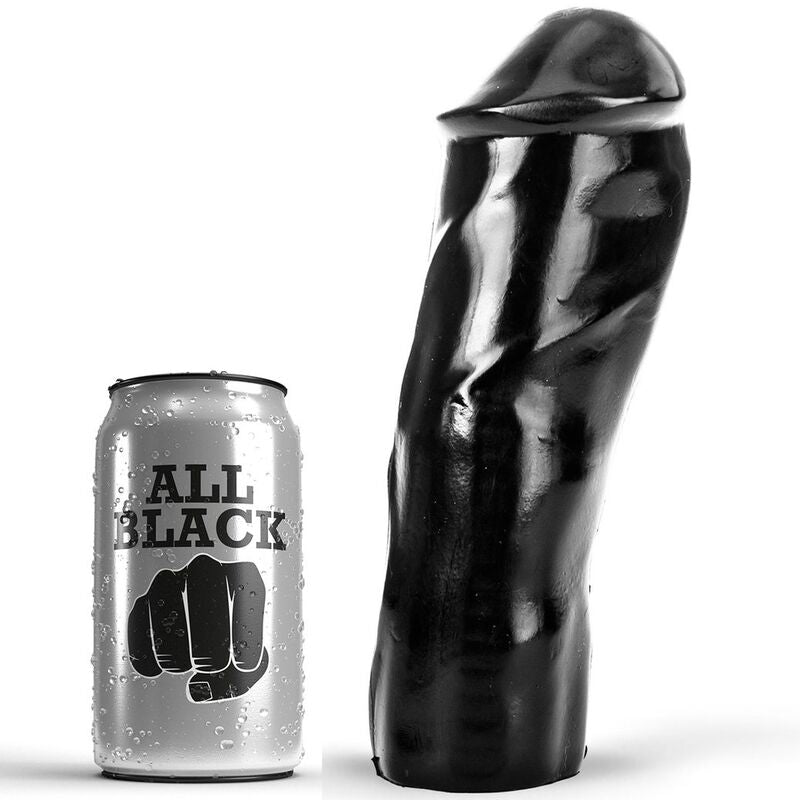 ALL BLACK - DILDO REALISTIC 20 CM - NOCTURNA DESIRES