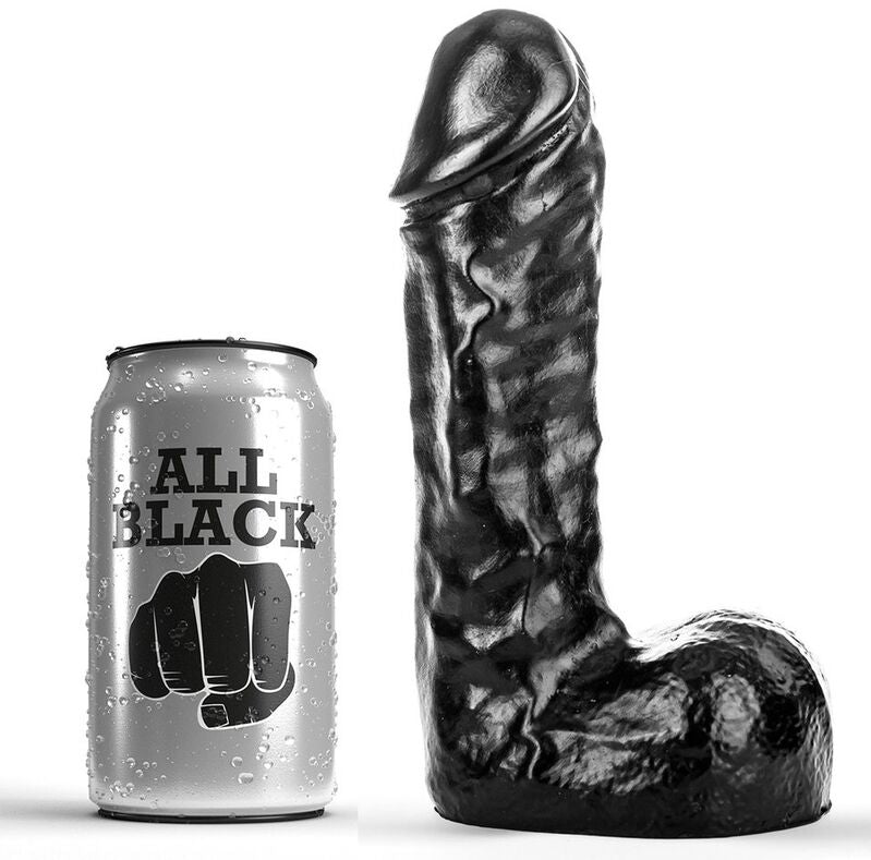ALL BLACK - DONG 19 CM - NOCTURNA DESIRES