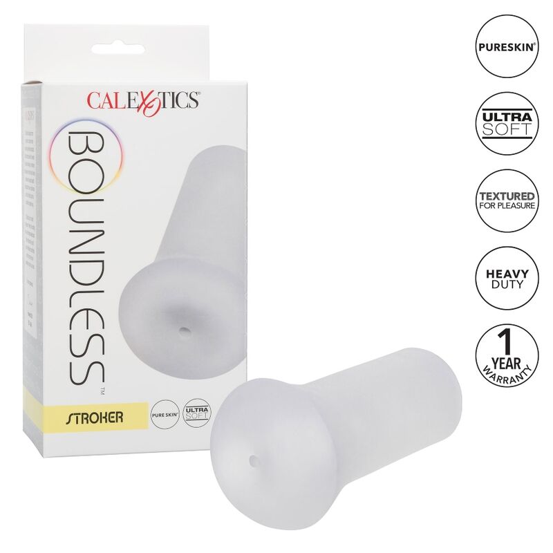 CALEXOTICS - BOUNDLESS STROKER TRANSPARENT - NOCTURNA DESIRES