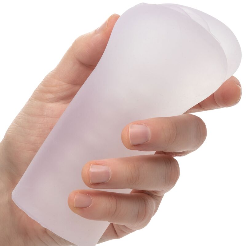 CALEXOTICS - BOUNDLESS VULVA STROKER TRANSPARENT - NOCTURNA DESIRES