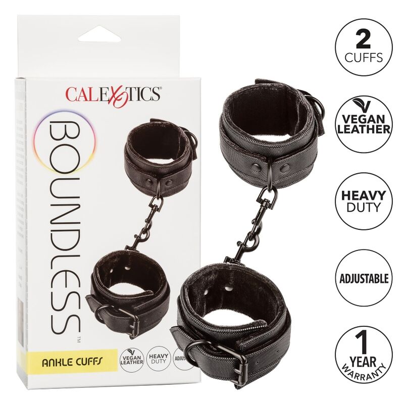 CALEXOTICS - BOUNDLESS ANKLE CUFFS - NOCTURNA DESIRES