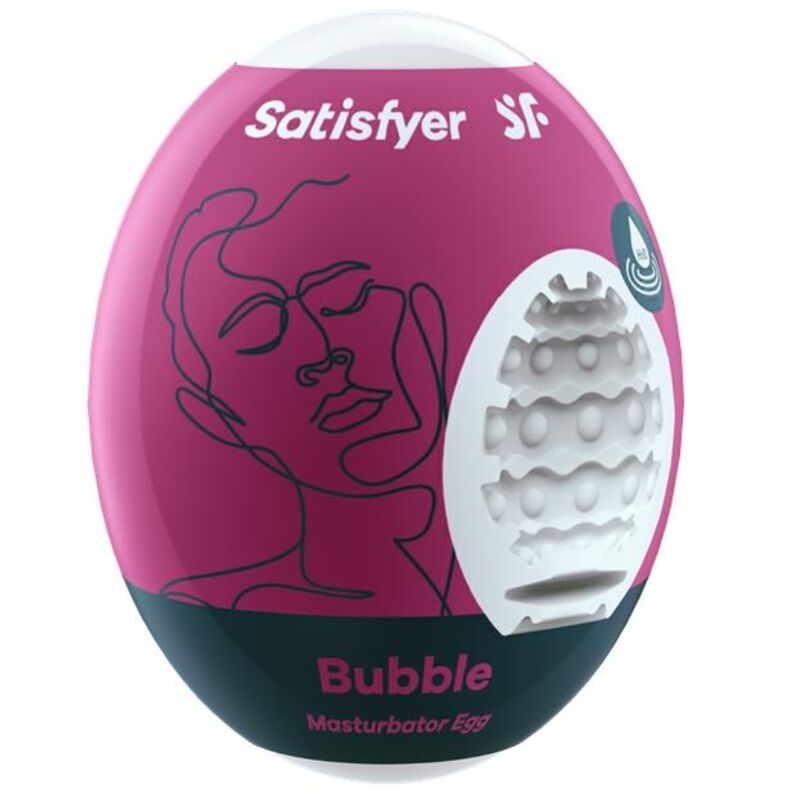 SATISFYER - BUBBLE MASTURBATOR EGG - NOCTURNA DESIRES