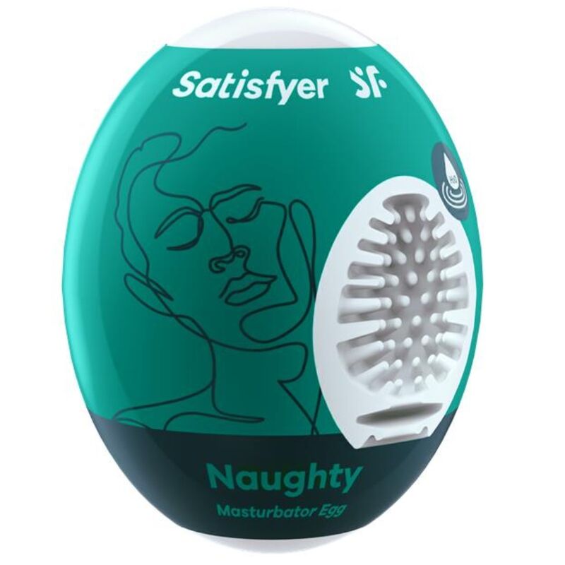 SATISFYER - NAUGHTY MASTURBATOR EGG - NOCTURNA DESIRES