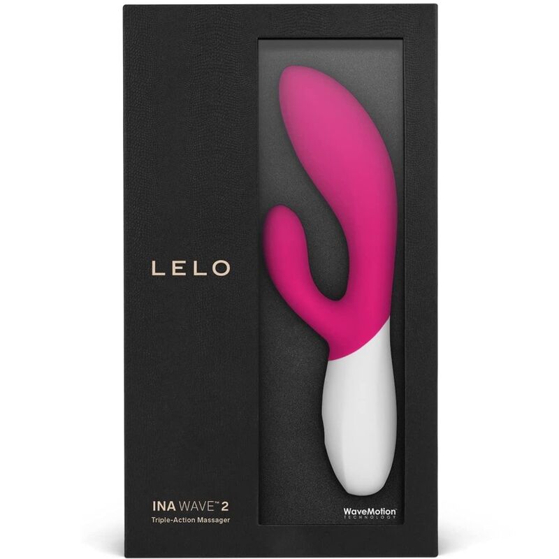 LELO - INA WAVE 2 VBRADOR LUXURY SPECIAL MOVEMENT FUCHSIA - NOCTURNA DESIRES