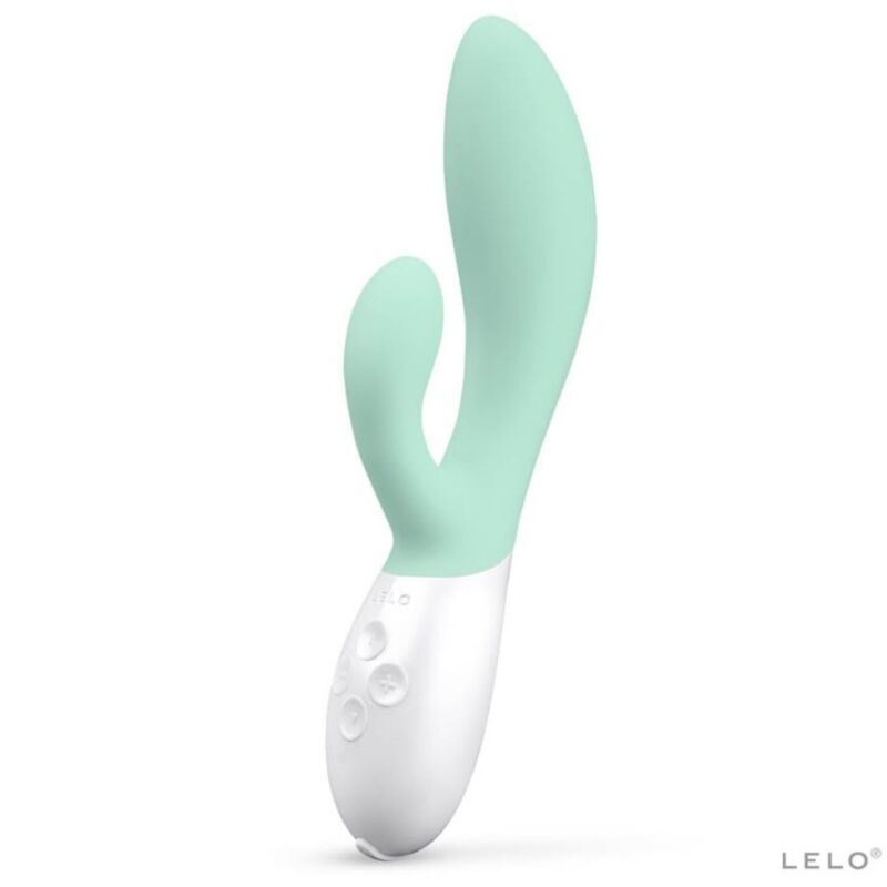 LELO - INA 3 GREEN RABBIT VIBRATOR LUXURY SEAWEED - NOCTURNA DESIRES