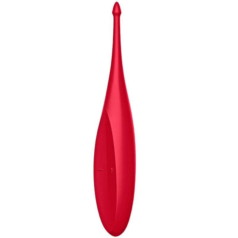 SATISFYER - TWIRLING FUN TIP VIBRATOR RED - NOCTURNA DESIRES